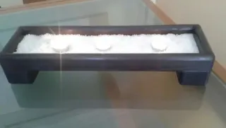 Portacandele in legno massello