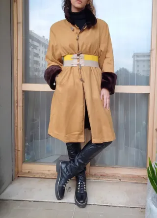 Cappotto donna double face