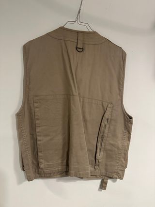 Gilet beige multitasche taglia M