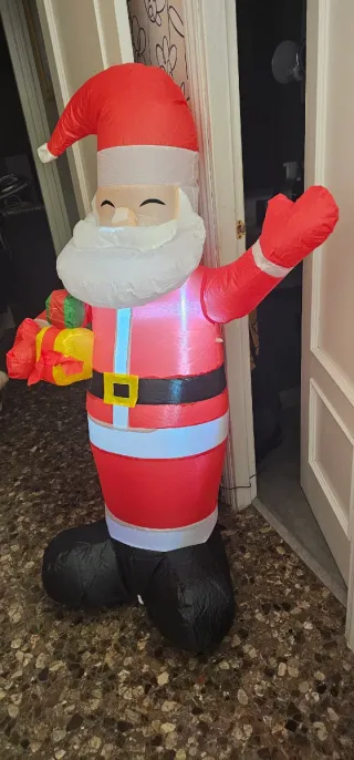 Papá Noel Hinchable