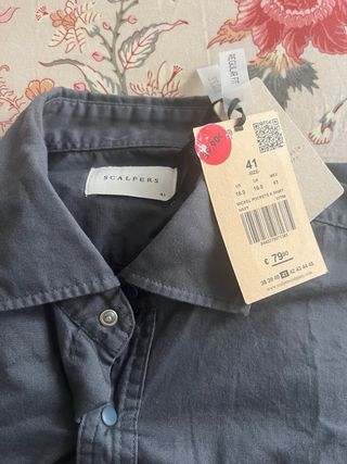 Camisa Scalpers Negra Talla L