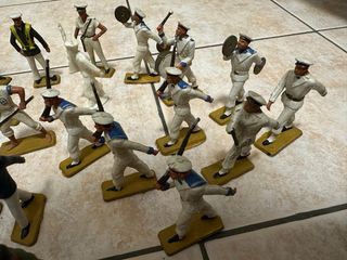 Lotto 30+ Soldatini Marinai Starlux Vintage