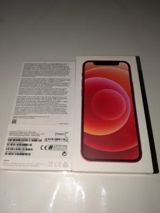 iPhone 12 mini rosso quasi nuovo