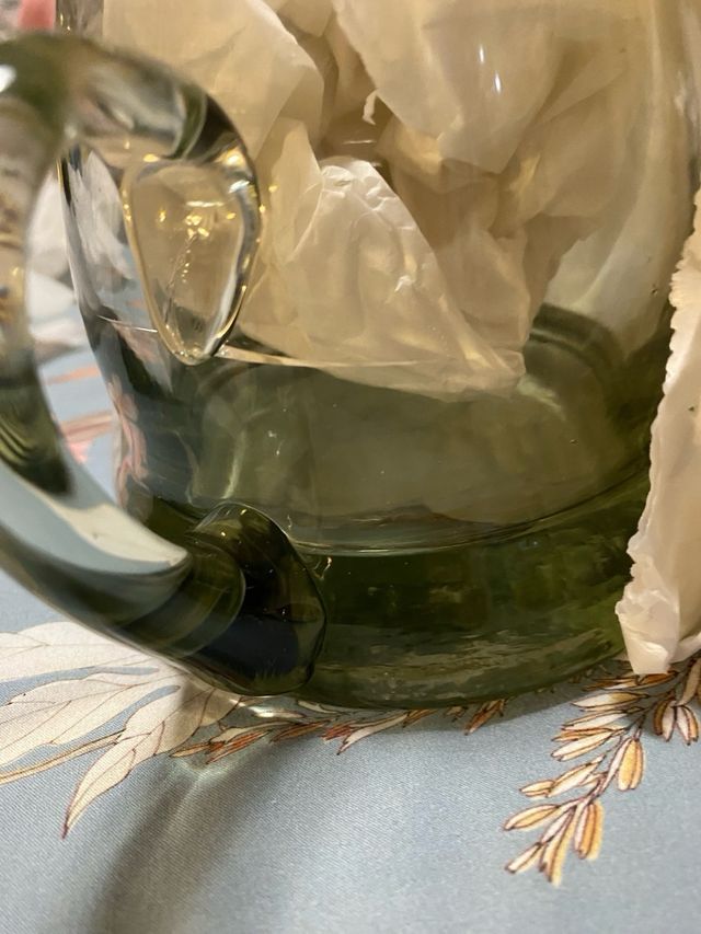 Jarras de cristal grueso (2 unidades)