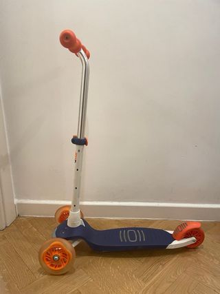 Patinete Oxelo 3 Ruedas Azul/Naranja