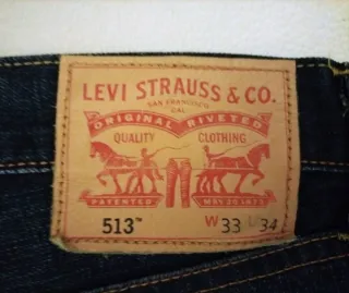 Levis 513 Hombre Azul Talla 33