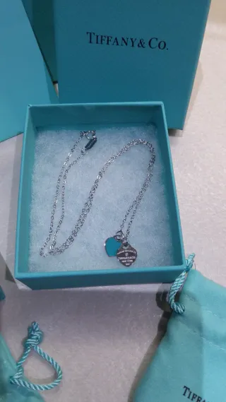 Set Tiffany & Co. Bracciale + Collana con box