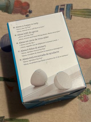 Echo Pop Alexa Bianco