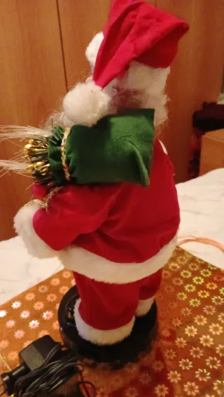 2 Muñecos Papa Noel Navideños Luminosos