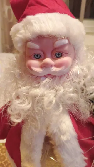 2 Muñecos Papa Noel Navideños Luminosos