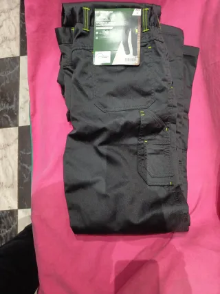 2 Pantalones de Trabajo PARKSIDE Negro Talla 44