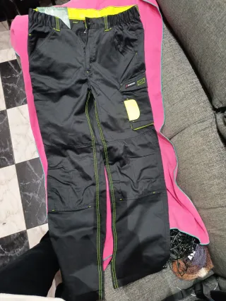 2 Pantalones de Trabajo PARKSIDE Negro Talla 44