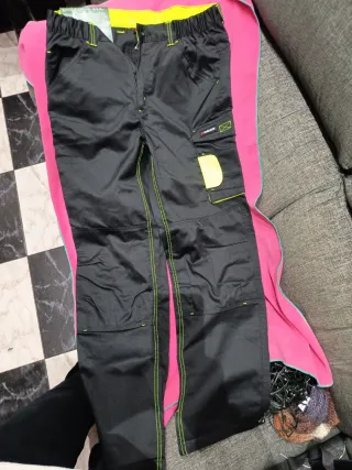 2 Pantalones de Trabajo PARKSIDE Negro Talla 44