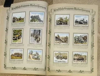 Álbum Cromos III Reich Deutsches Wehrmacht