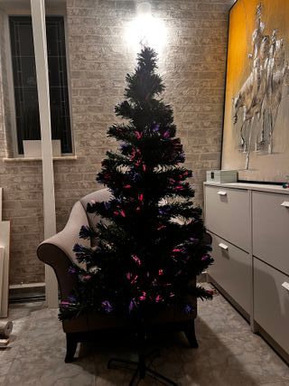 Albero di Natale Homcom con luci LED