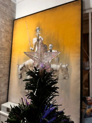 Albero di Natale Homcom con luci LED