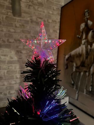 Albero di Natale Homcom con luci LED
