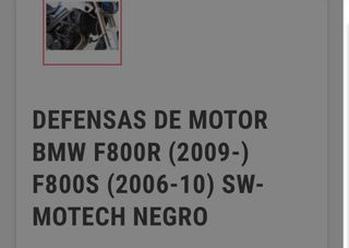 Defensas BMW F800R