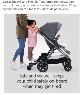Lascal BuggyBoard Mini 3D Plataforma Azul