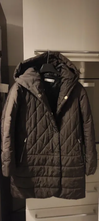 Giubbino Intrend con cappuccio marrone taglia 40