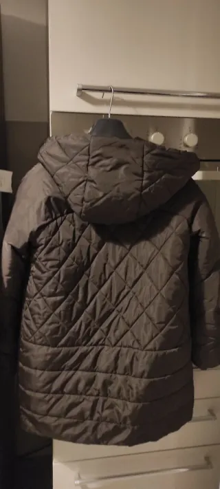 Giubbino Intrend con cappuccio marrone taglia 40