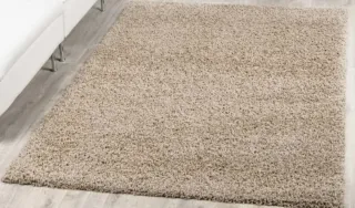 Alfombra beige pelo