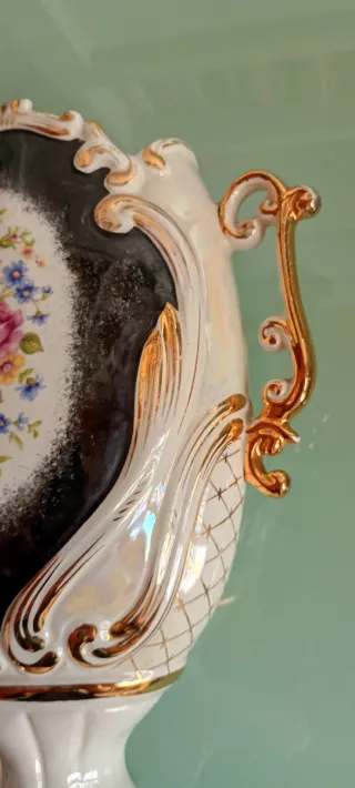 Vaso Ceramica Mica Italia Anni 70