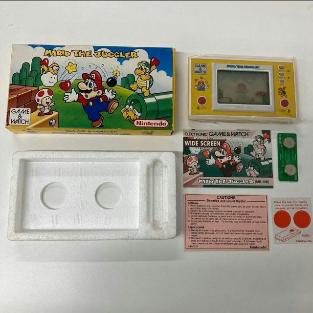 Mario The Juggler Nintendo Game & Watch