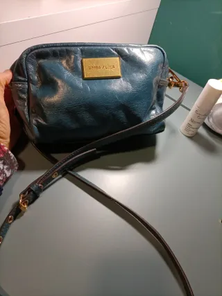 Bolso Bimba y Lola Piel Turquesa