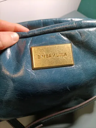 Bolso Bimba y Lola Piel Turquesa