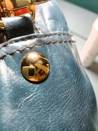 Bolso Bimba y Lola Piel Turquesa