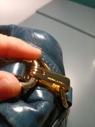 Bolso Bimba y Lola Piel Turquesa