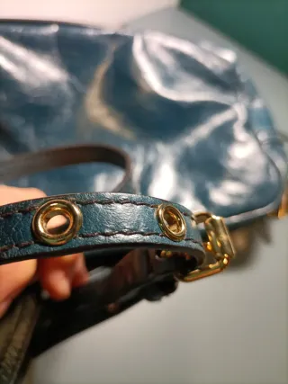 Bolso Bimba y Lola Piel Turquesa