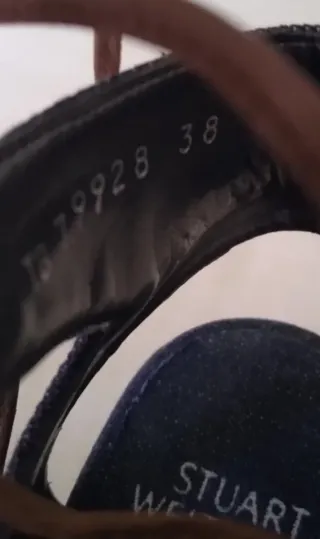 Talla 38. STUART WEITZMAN Sandalias Plataformas