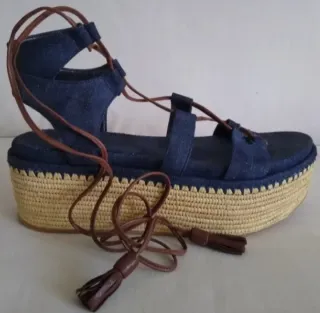 Talla 38. STUART WEITZMAN Sandalias Plataformas