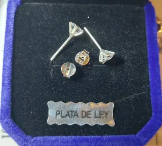 Pendientes de Plata de Ley