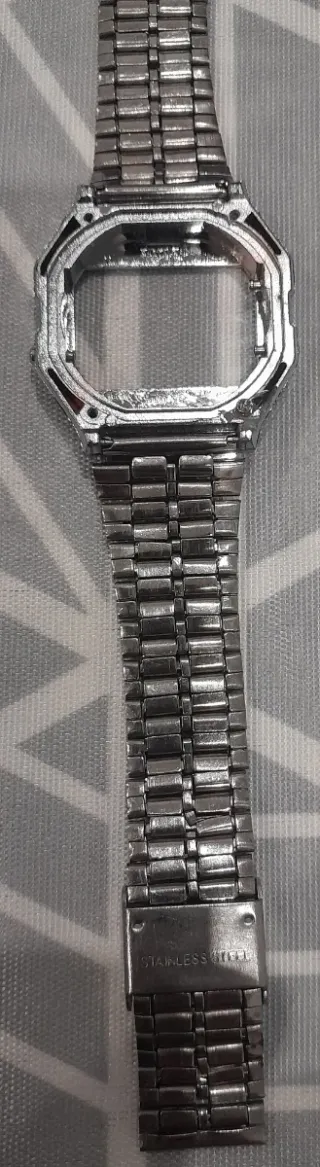 Correa Estilo Casio Plata