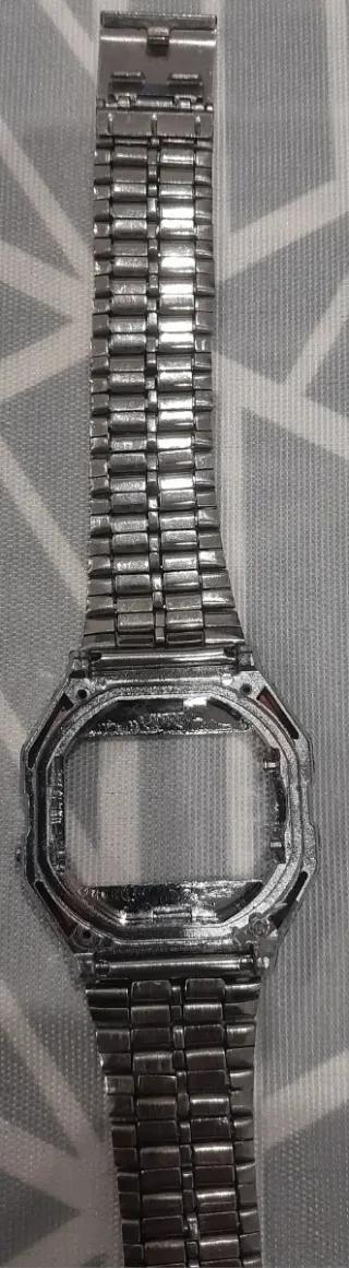 Correa Estilo Casio Plata