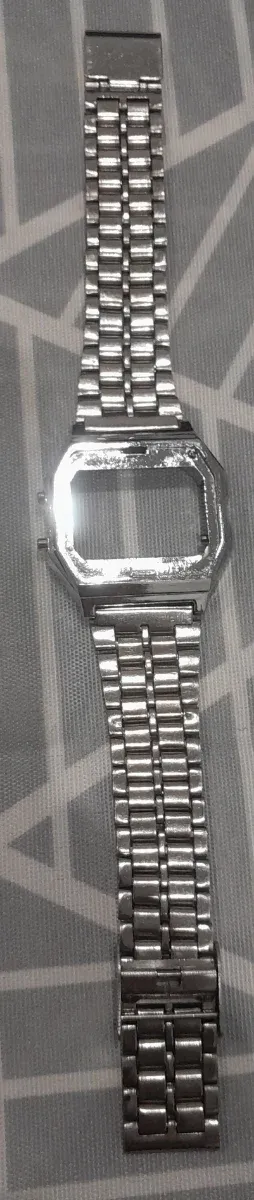 Correa Estilo Casio Plata
