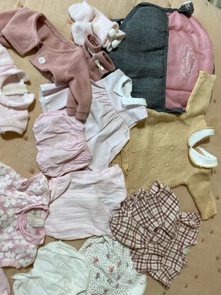 Set di abbigliamento per bambola reborn e fasciatoio