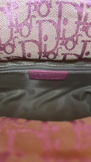 Bolso Dior Beige y Rosa