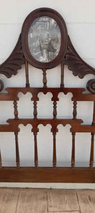 Cabecero de Cama Madera Antiguo