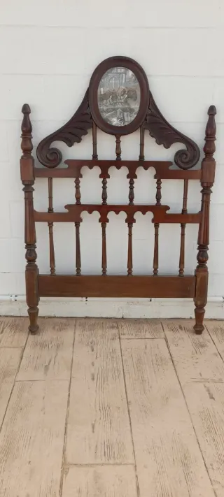 Cabecero de Cama Madera Antiguo
