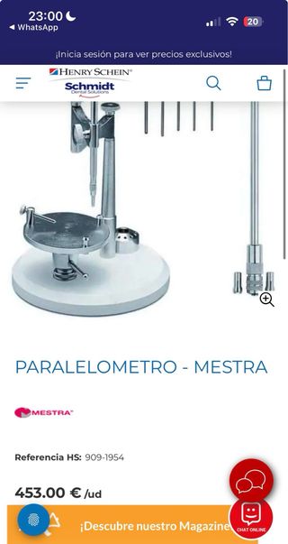 Paralelómetro Mestra Dental