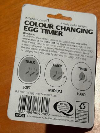 Timer Uova Cambia Colore KitchenCorner