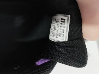 Zapatillas Mustang grises y moradas