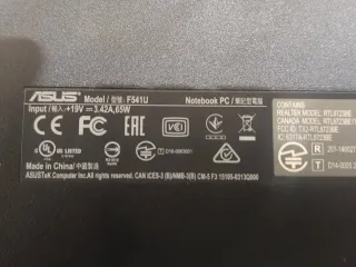 Notebook Gaming Asus i7 Nero