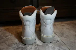 Botas Art Company Piel Blancas Nuevas