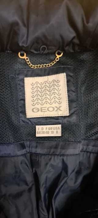 Piumino Geox donna blu