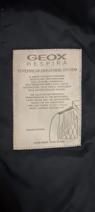 Piumino Geox donna blu